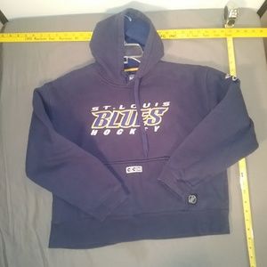 CCM ST.LOUIS BLUES HOCKEY HOODIE #4